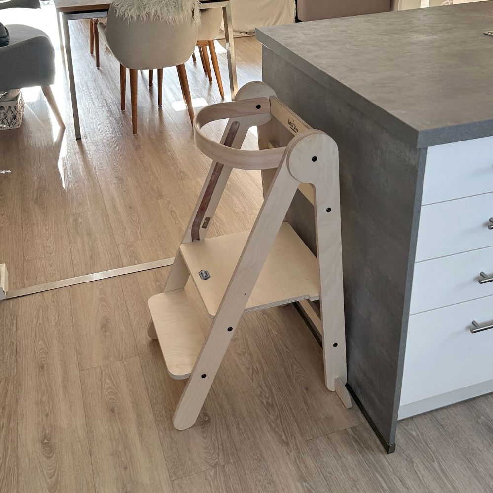 Kreativset: Lernturm klappbar natur & 2x Kreativsand 900g