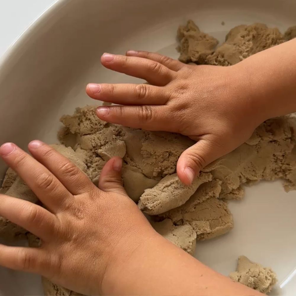 Kreativ Sand | formbarer, kinetischer Spielsand | 1,8 KG