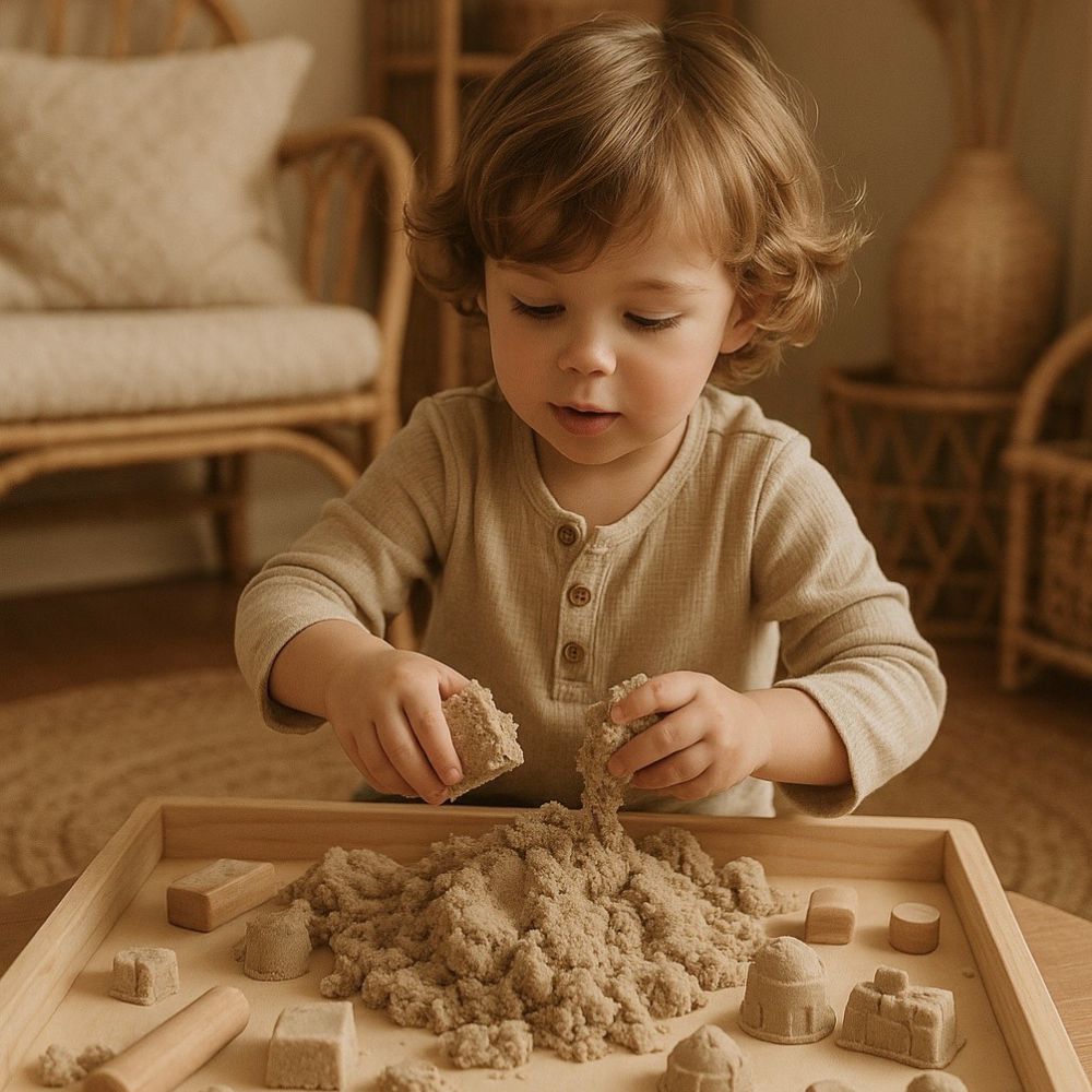 Kreativ Sand | formbarer, kinetischer Spielsand | 900g