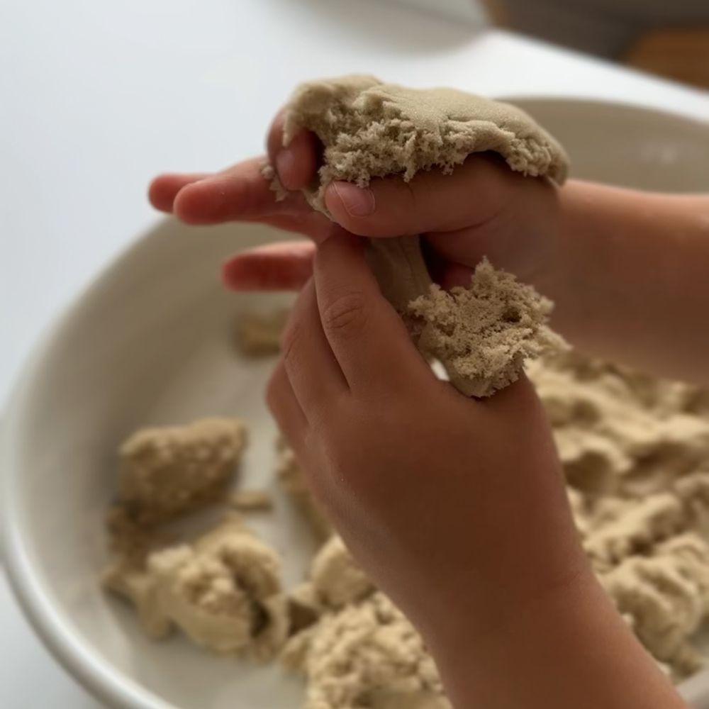 Kreativ Sand | formbarer, kinetischer Spielsand | 900g