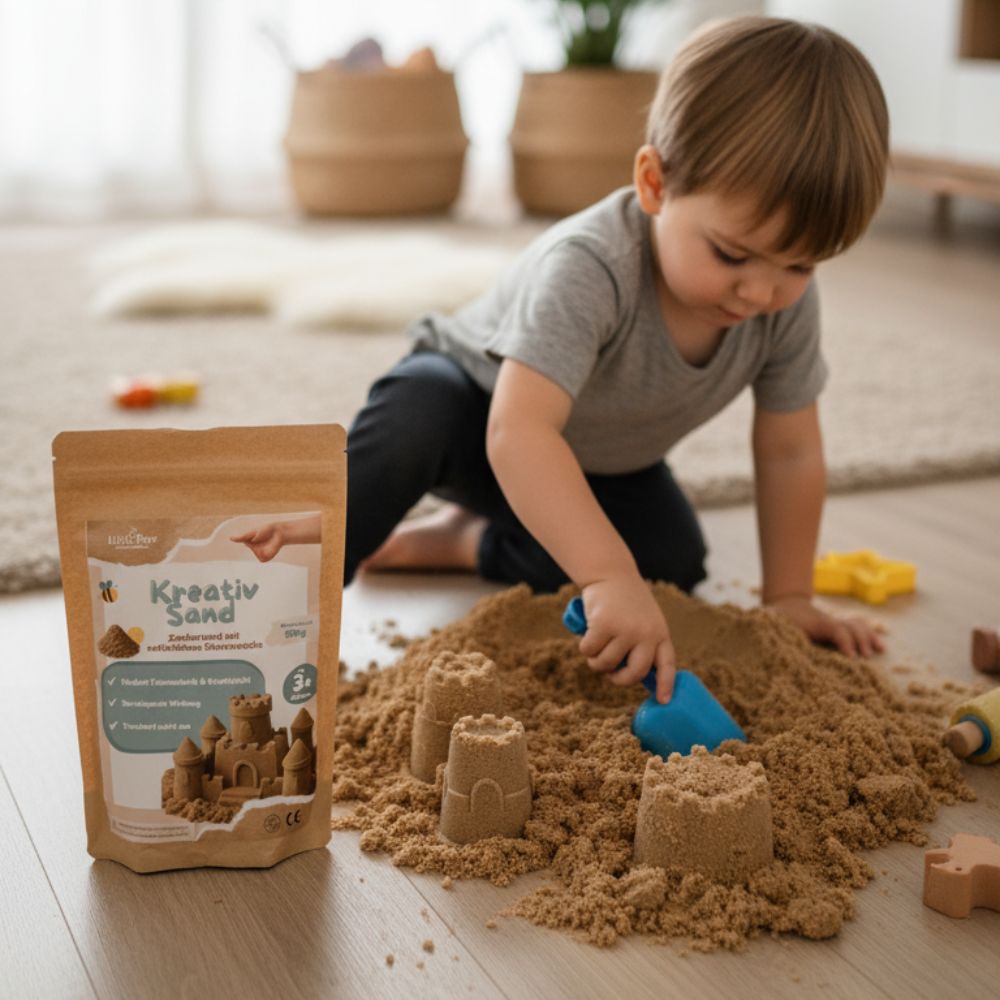 Kreativ Sand | formbarer, kinetischer Spielsand | 900g
