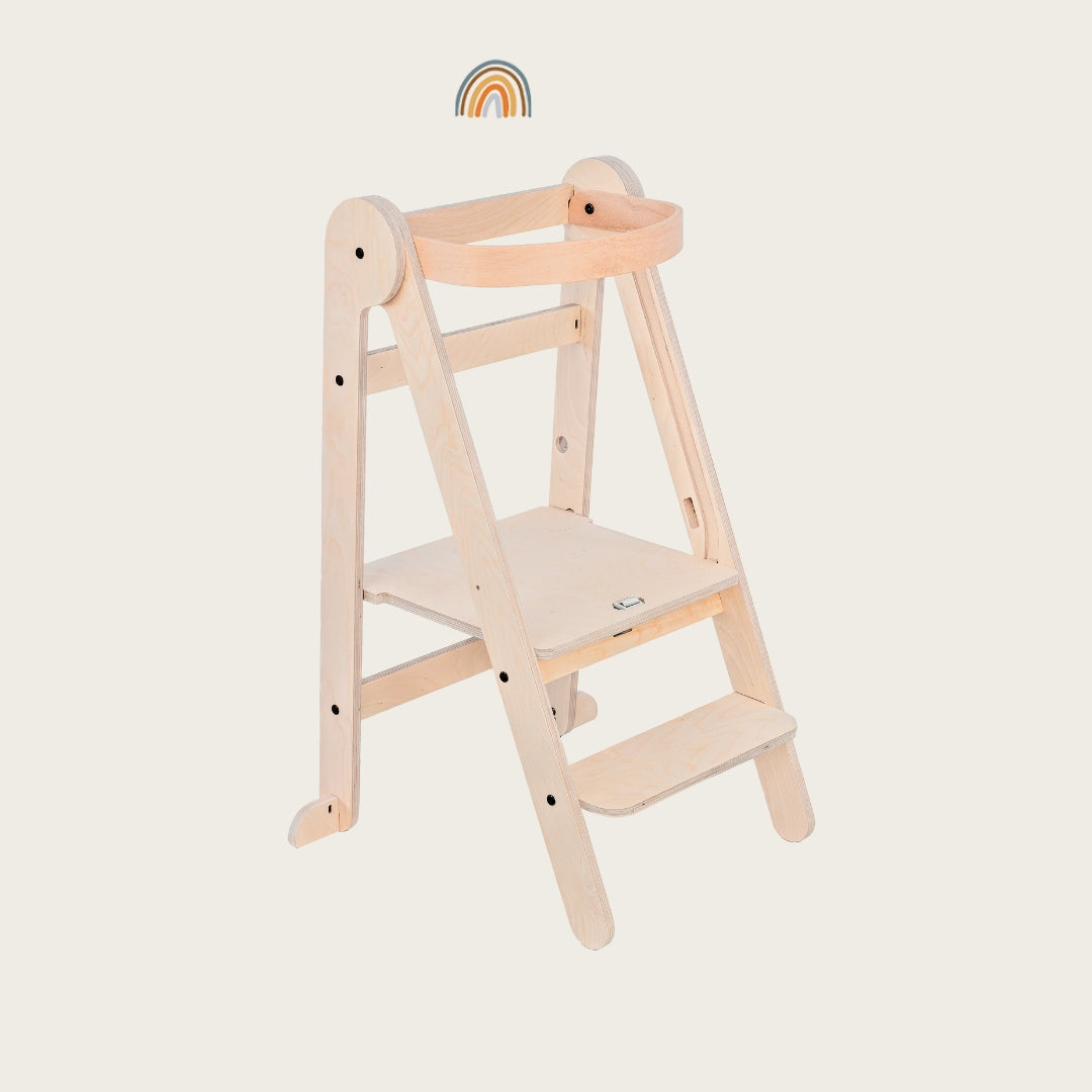 Lernturm klappbar Natur & Rutschauto im Set