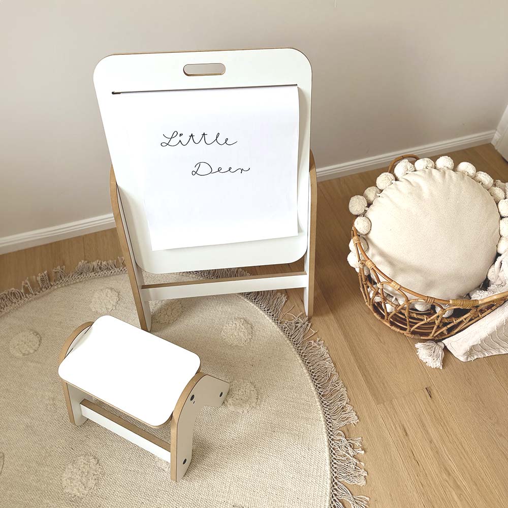 Montessori-Maltisch-Kinder