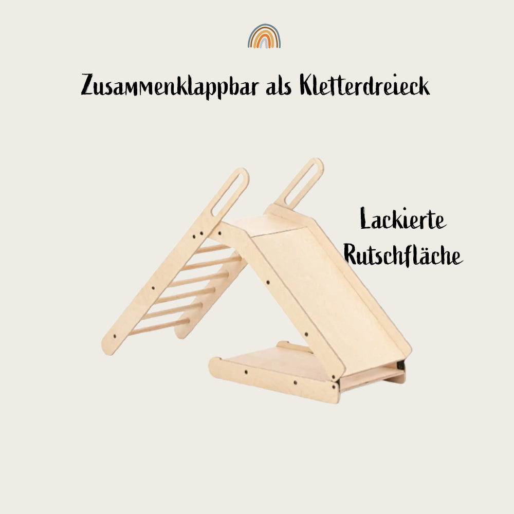 Montessori-Rutsche-Holz-lackiert