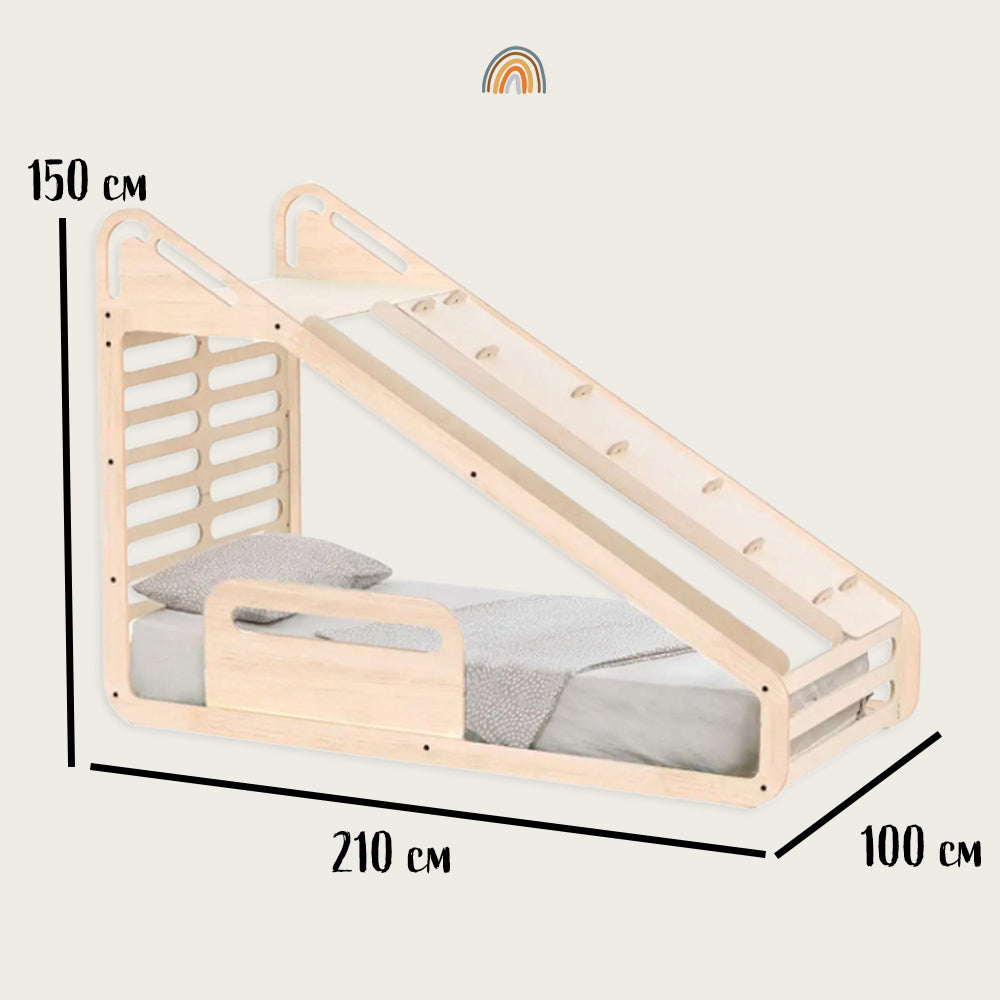 Montessori-Spielbett-Little-Deer