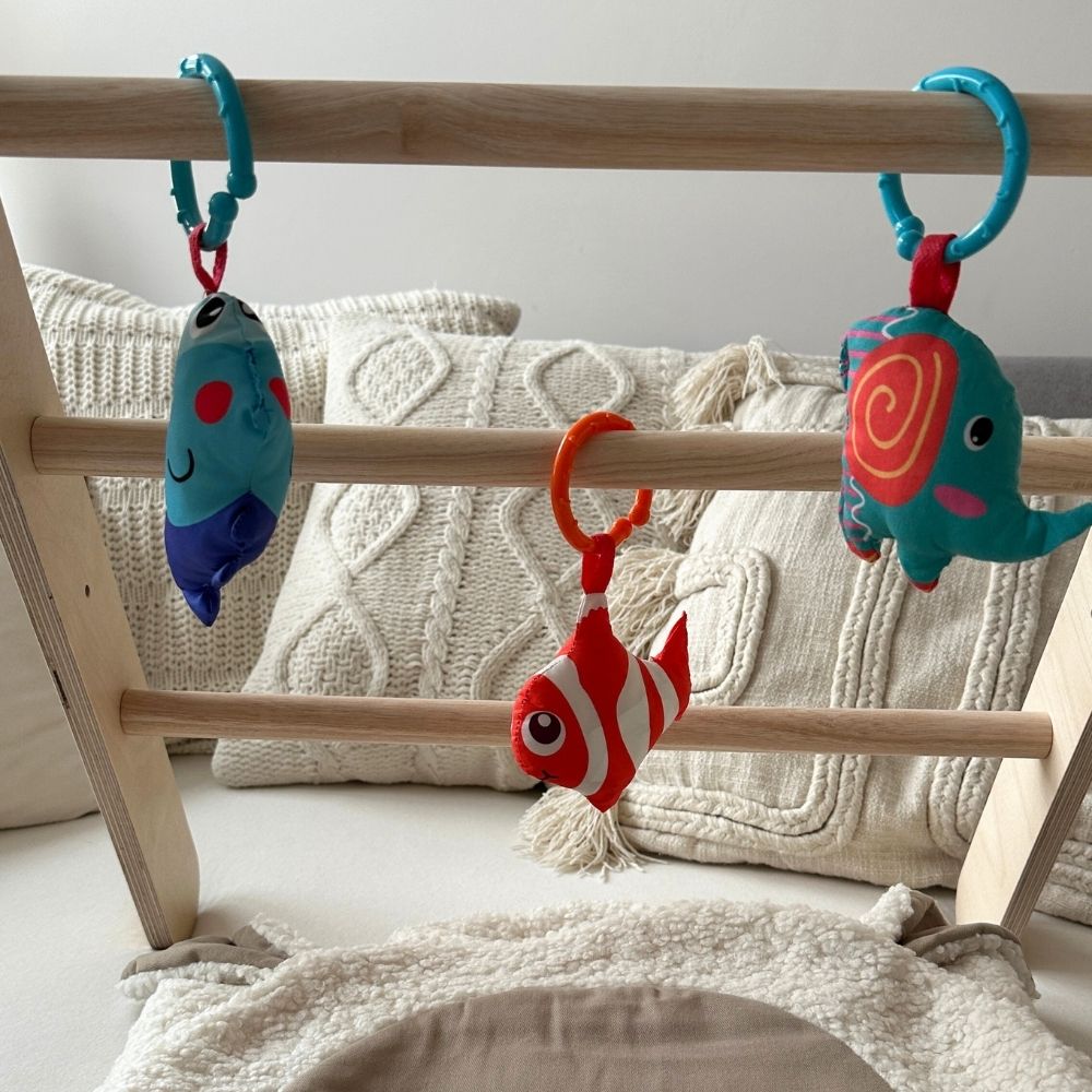 Multifunktionaler Montessori Spielbogen & Bücherregal | 2 in 1