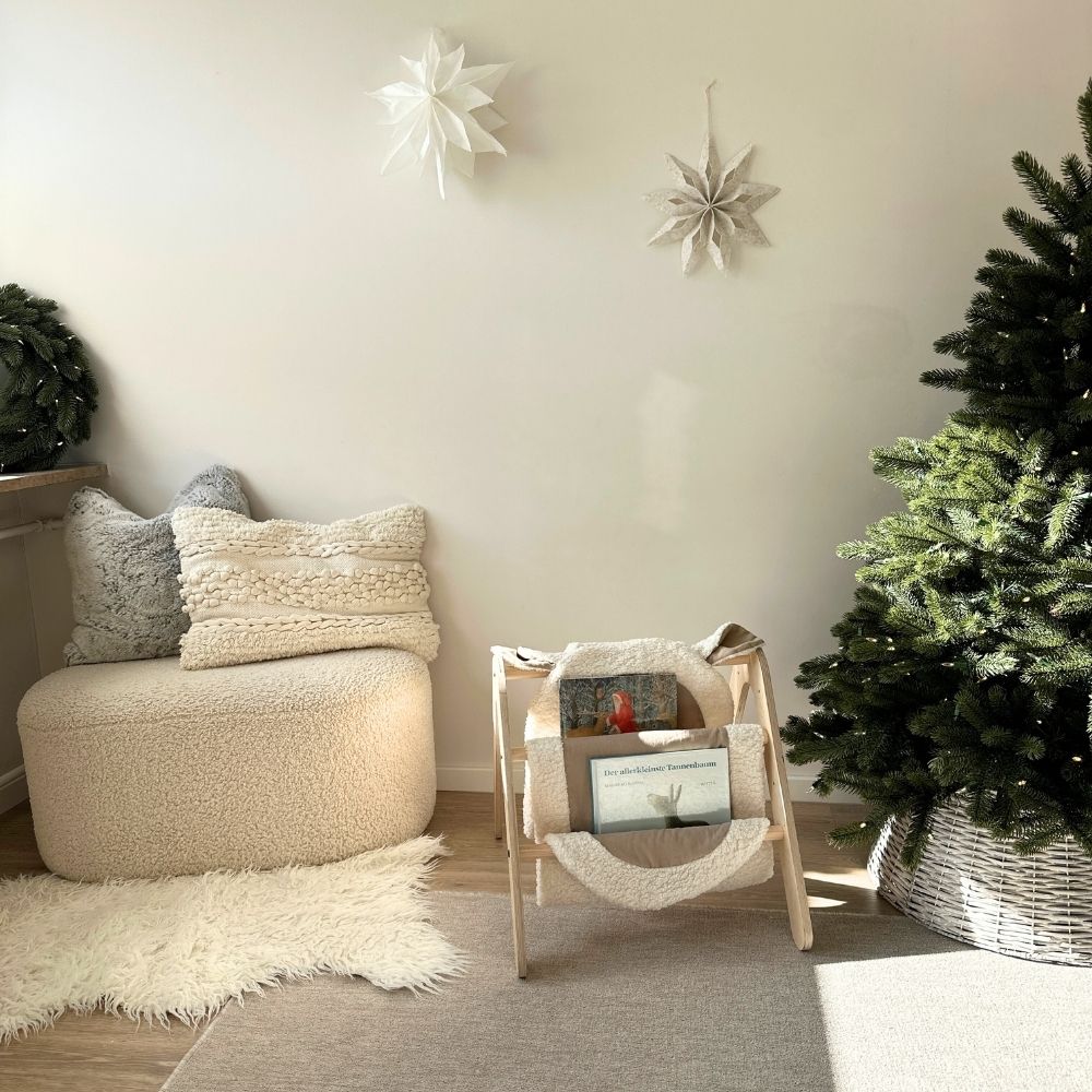 Multifunktionaler Montessori Spielbogen & Bücherregal | 2 in 1