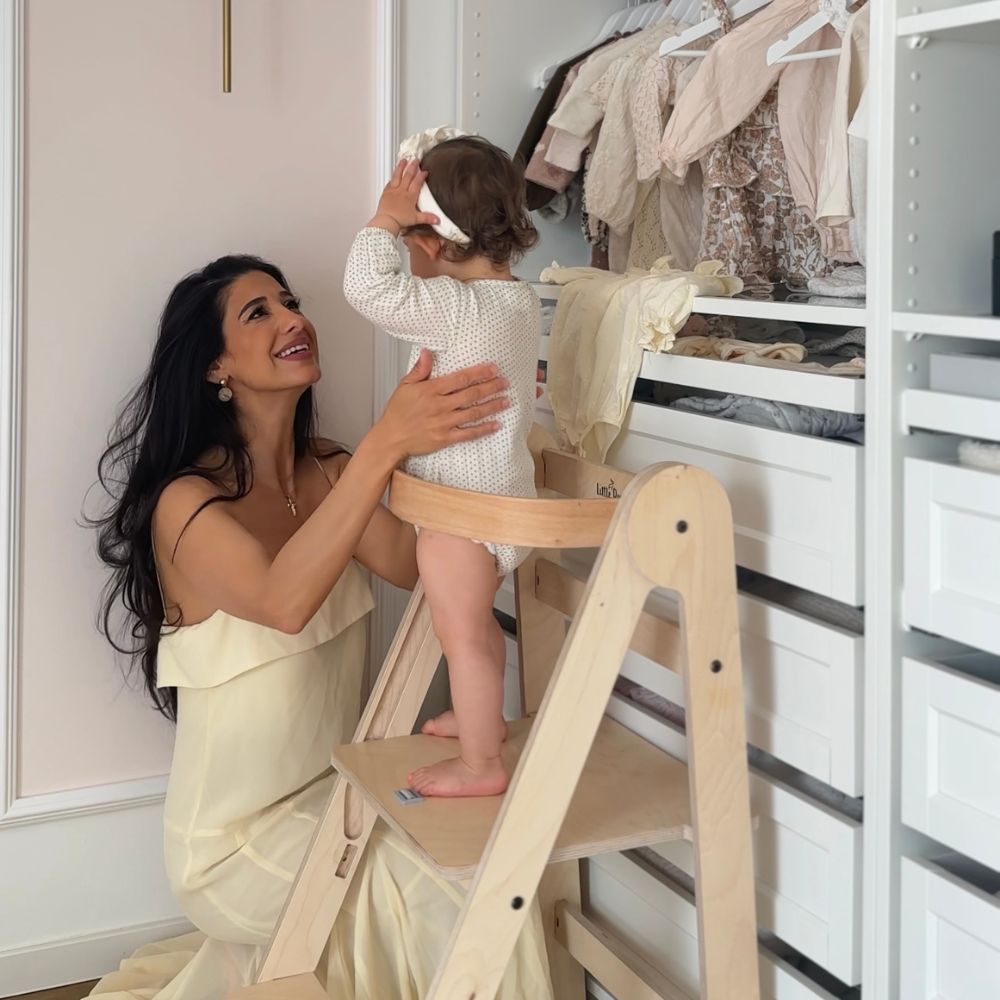 Kreativset: Lernturm klappbar natur  & 2x Kreativsand 900g