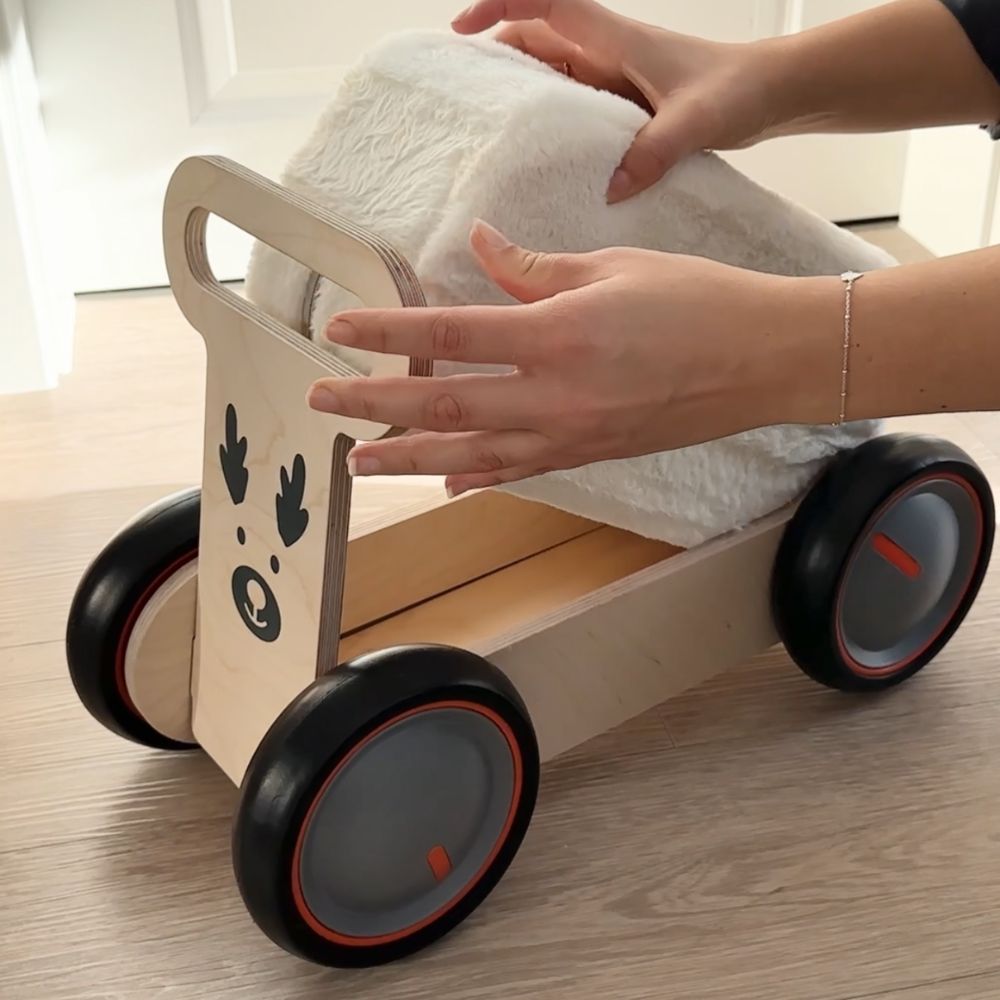 HirschExpress | Multifunktionales Rutschauto & Lauflernwagen ab 1 Jahr