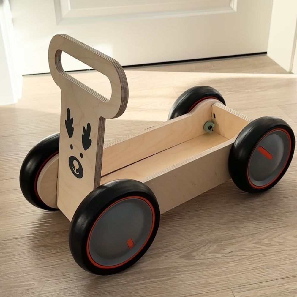 HirschExpress | Multifunktionales Rutschauto & Lauflernwagen ab 1 Jahr