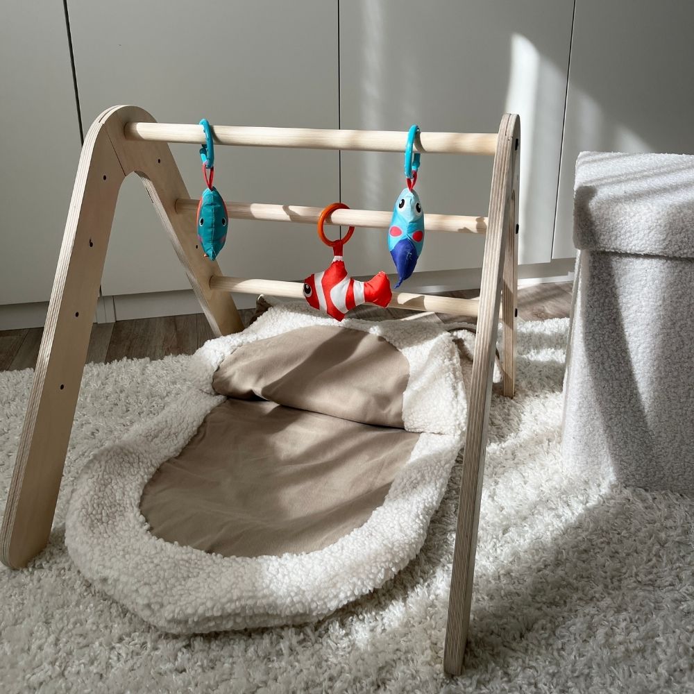 Multifunktionaler Montessori Spielbogen & Bücherregal | 2 in 1