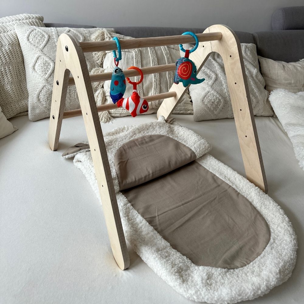 Multifunktionaler Montessori Spielbogen & Bücherregal | 2 in 1