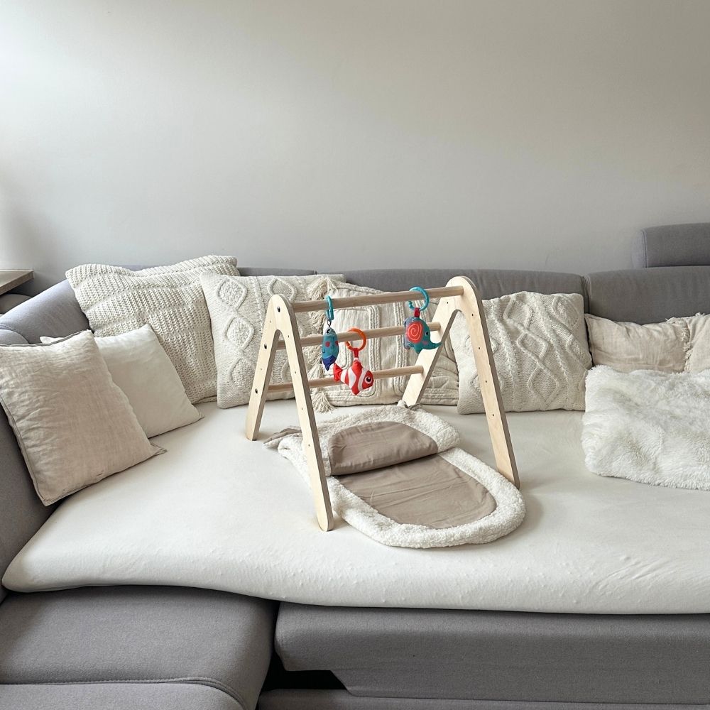 Multifunktionaler Montessori Spielbogen & Bücherregal | 2 in 1