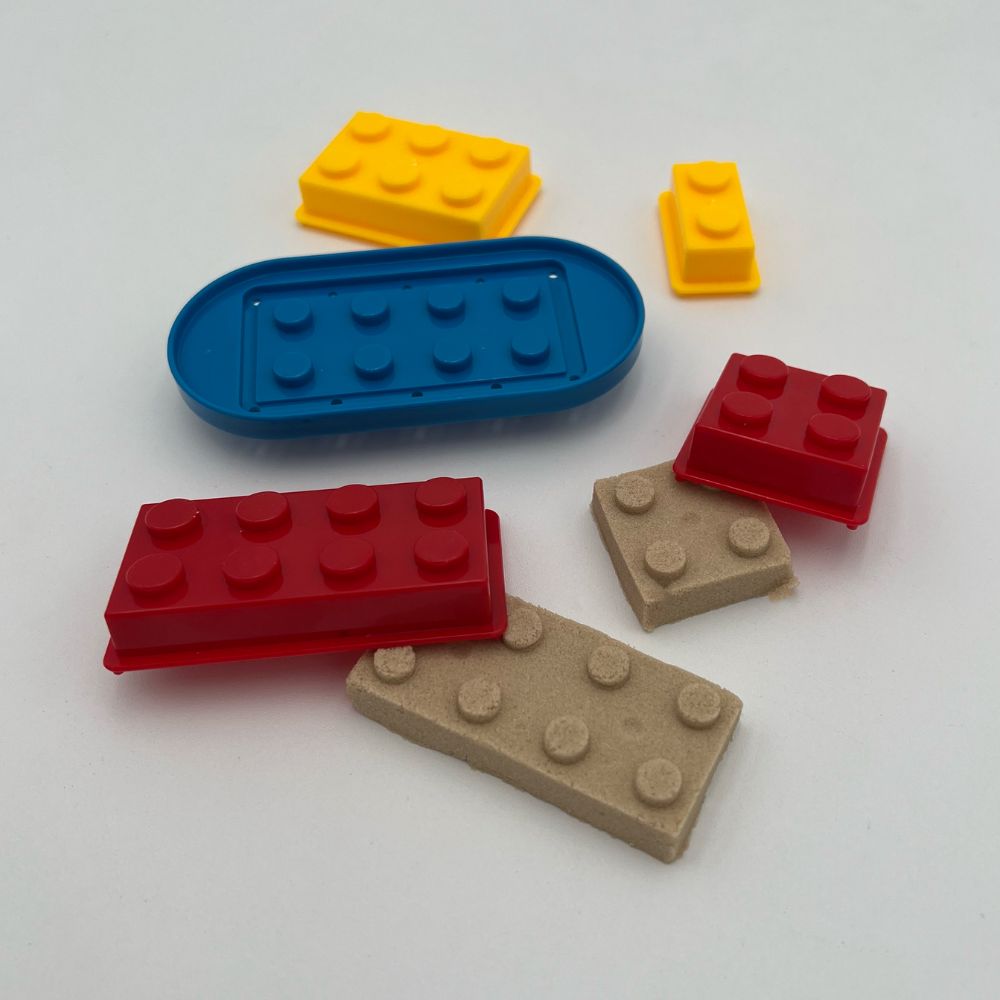 Baustein Formen für Kreativsand